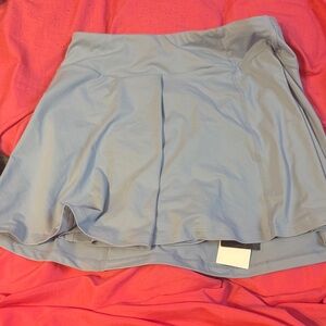Women's Light Blue tennis skirt
